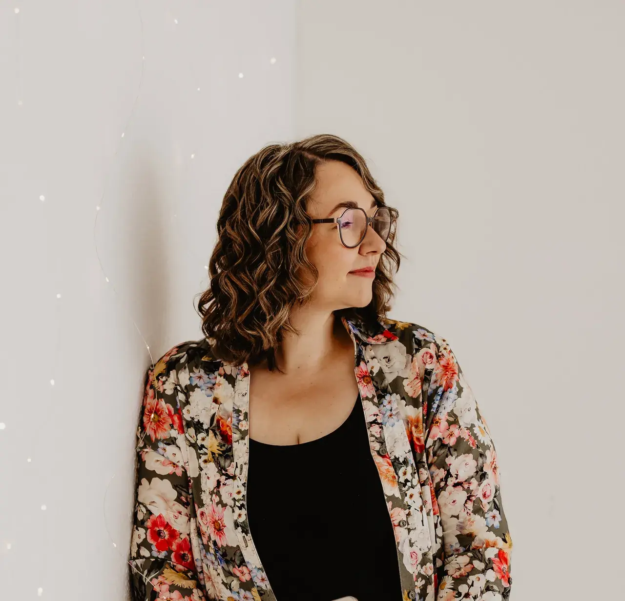 Swantje Neitzert Profil mit Blumenbluse
